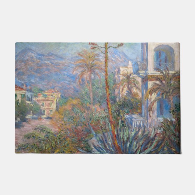Claude Monet - Villas op Bordighera Deurmat (Voorkant)
