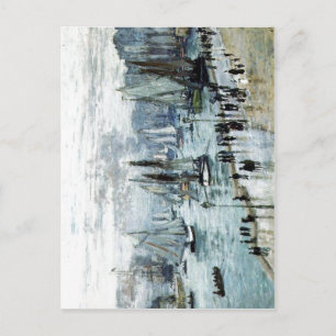 Claude Monet, Vist Boats die de haven verlaten, Le Briefkaart