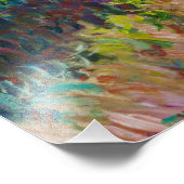 Claude Monet - Vrouw met een parasol naar links Foto Afdruk (Hoek)