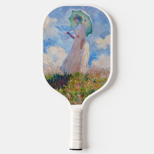 Claude Monet - Vrouw met een parasol naar links Pickleball Paddle (Achterkant)
