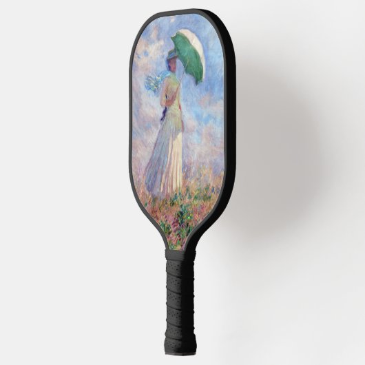Claude Monet - Vrouw met een Parasol naar rechts Pickleball Paddle (Links)