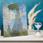Claude Monet | Vrouw met parasol Fotoplaat (Zijkant)