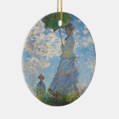 Claude Monet | Vrouw met parasol Keramisch Ornament (Rechts)