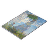 Claude Monet | Vrouw met parasol Notitieboek (Linkerzijde)