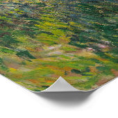 Claude Monet | Vrouw met parasol Poster (Hoek)