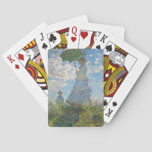 Claude Monet Vrouw met parasol Speelkaarten