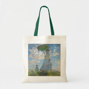 Claude Monet   Vrouw met parasol Tote Bag