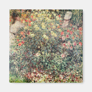 Claude Monet Vrouwen in de bloemen, 1875 Magneet