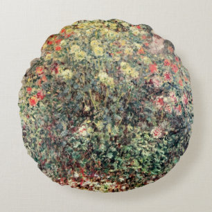 Claude Monet   Vrouwen in de bloemen, 1875 Rond Kussen