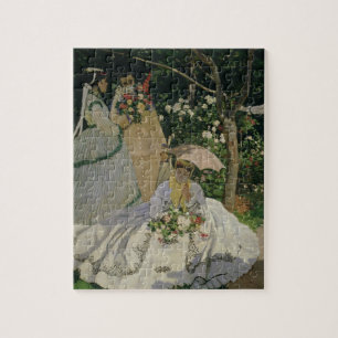 Claude Monet Vrouwen in de tuin Legpuzzel