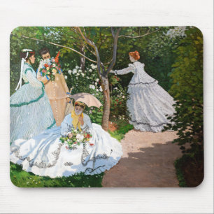 Claude Monet - Vrouwen in de tuin Muismat