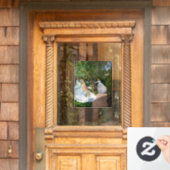 Claude Monet - Vrouwen in de tuin Raamsticker (Huis Deur)