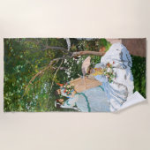 Claude Monet - Vrouwen in de tuin Strandlaken (Voorkant)