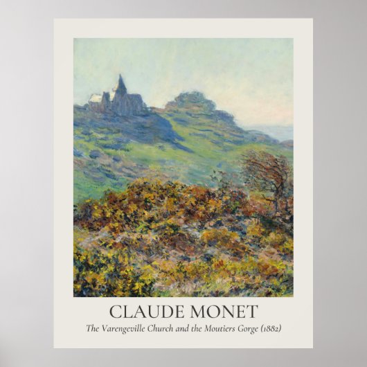 Claude Monet  Wall Art 11x14 ratio Poster (Voorkant)