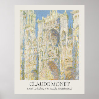Claude Monet  Wall Art 11x14 ratio Poster