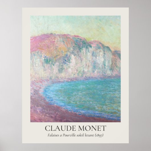 Claude Monet Wall Art 11x14 ratio Poster (Voorkant)