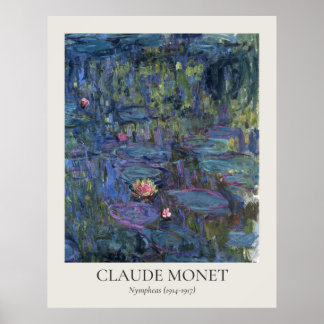Claude Monet Wall Art 11x14 ratio Poster