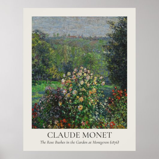 Claude Monet Wall Art 11x14 ratio Poster (Voorkant)