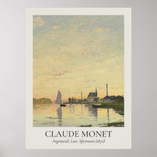 Claude Monet Wall Art 3x4 ratio Poster