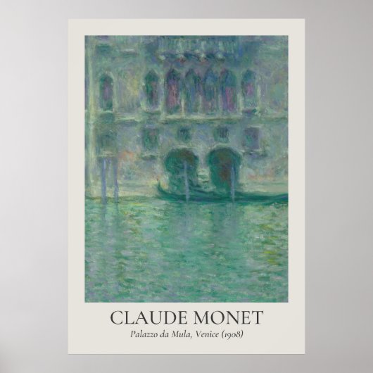 Claude Monet  Wall Art ISO-ratio Poster (Voorkant)