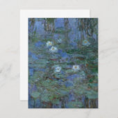 Claude Monet - Water Lilies (Voorkant / Achterkant)