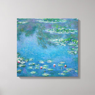 Claude Monet - Water Lilies 1906 Canvas Afdruk