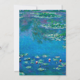 Claude Monet - Water Lilies 1906 Feestdagenkaart