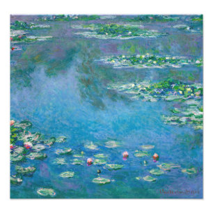 Claude Monet - Water Lilies 1906 Foto Afdruk