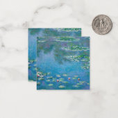 Claude Monet - Water Lilies 1906 Notitiekaartje (Voorkant / Achterkant in situ)