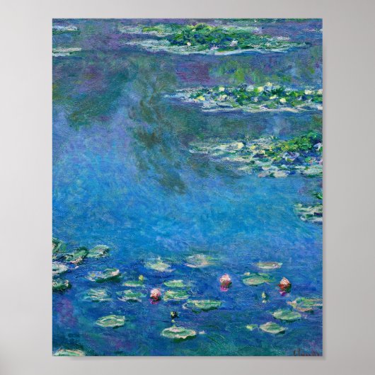 Claude Monet - Water Lilies 1906 Poster (Voorkant)