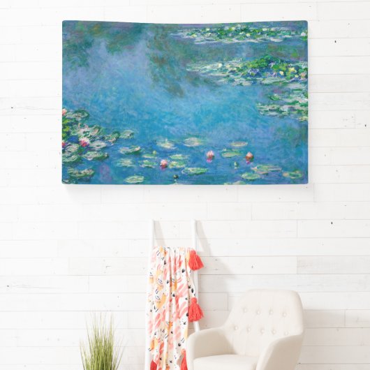 Claude Monet - Water Lilies 1906 Spandoek (Insitu)