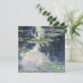 Claude Monet - Water Lilies, 1907 Feestdagenkaart (Staand voorkant)