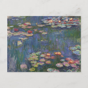 Claude Monet Water Lilies 1916 Fine Art Briefkaart