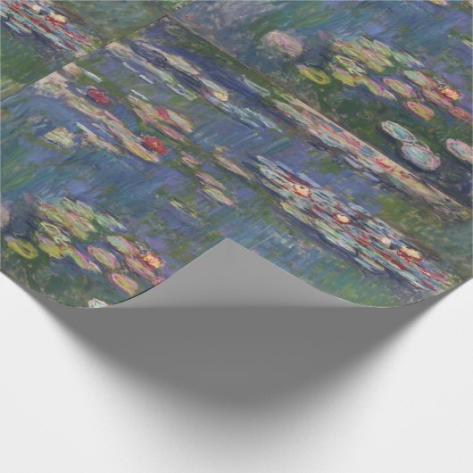 Claude Monet Water Lilies 1916 Fine Art Cadeaupapier (Hoek)