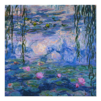 Claude Monet - Water Lilies, 1916 Perfect Poster
