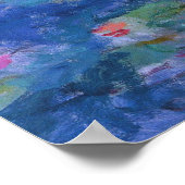 Claude Monet - Water Lilies, 1916 Poster (Hoek)