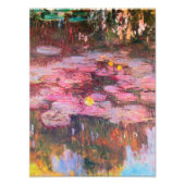 Claude Monet - Water Lilies 1917 Foto Afdruk (Voorkant)