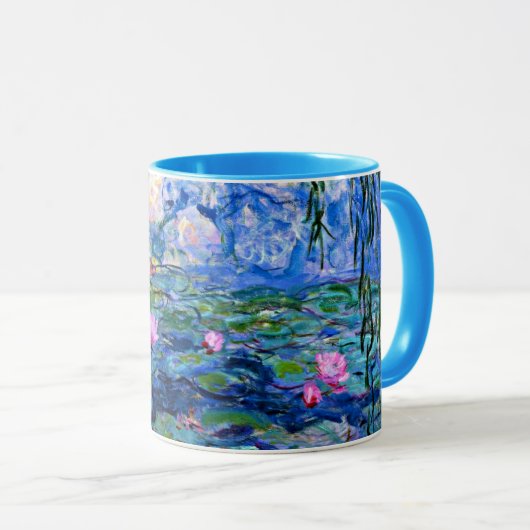 Claude Monet - Water Lilies, 1919, beroemd schilde Mok (Voorkant rechts)