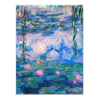 Claude Monet - Water Lilies 1919 Foto Afdruk
