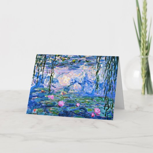Claude Monet - Water Lilies, 1919, Kaart (Voorkant)
