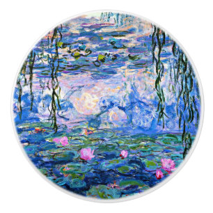 Claude Monet - Water Lilies, 1919, Keramische Knop