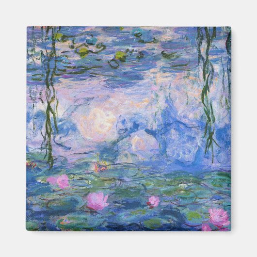 Claude Monet - Water Lilies 1919 Magneet (Voorkant)