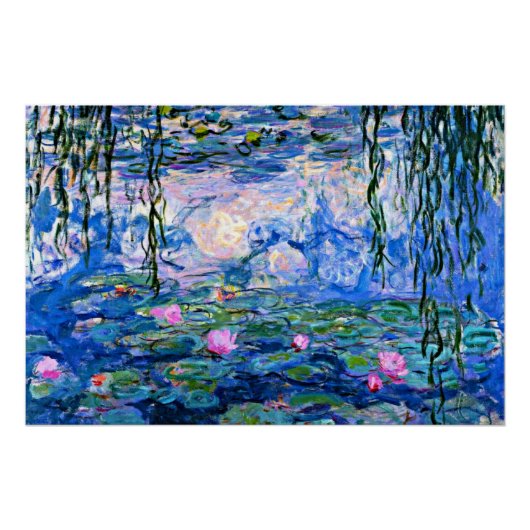 Claude Monet - Water Lilies, 1919, Perfect Poster (Voorkant)