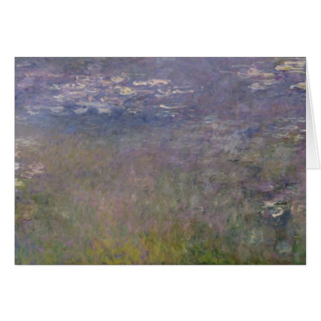 Claude Monet | Water Lilies Agapanthus (Devant horizontal)