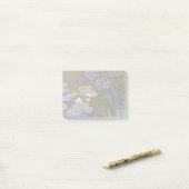 Claude Monet Water Lilies Agapanthus Post-it® Notes (Op bureau)