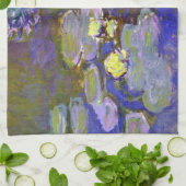 Claude Monet Water Lilies Agapanthus Theedoek (Gevouwen)