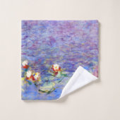 Claude Monet - Water Lilies Bad Handdoek (Wasdoekje)