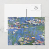 Claude Monet // Water Lilies Briefkaart (Voorkant / Achterkant)