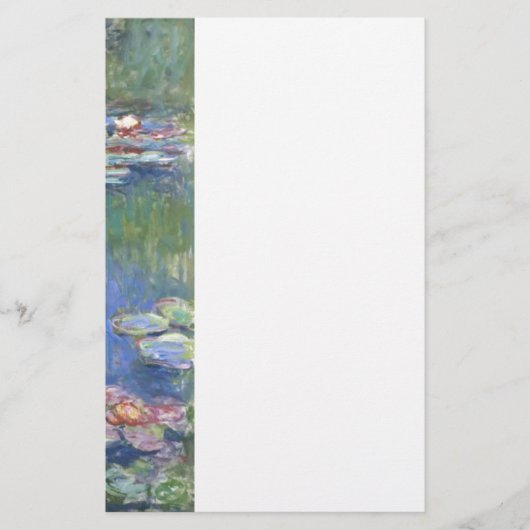 Claude Monet // Water Lilies Briefpapier (Voorkant)
