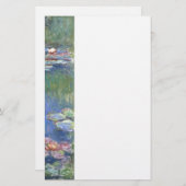 Claude Monet // Water Lilies Briefpapier (Voorkant / Achterkant)